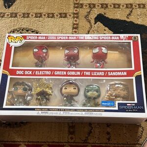 Funko Pop Spider-Man and Villains Collectible Set